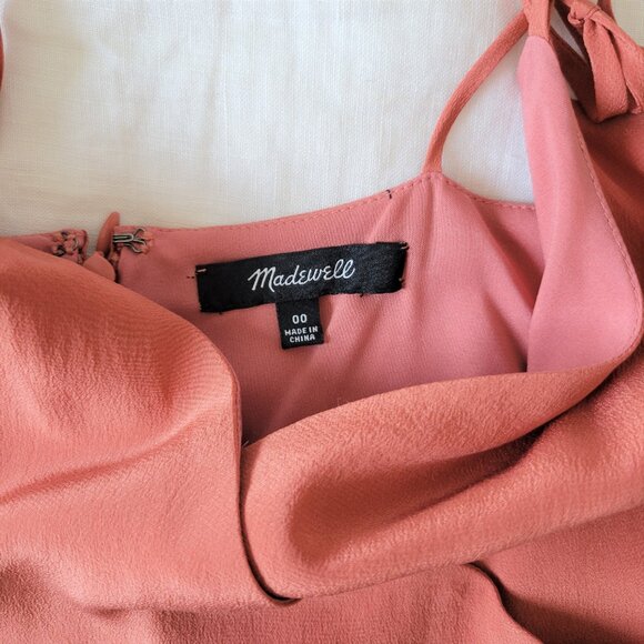 Madewell silk pleated cami dress EUC - Picture 2 of 8